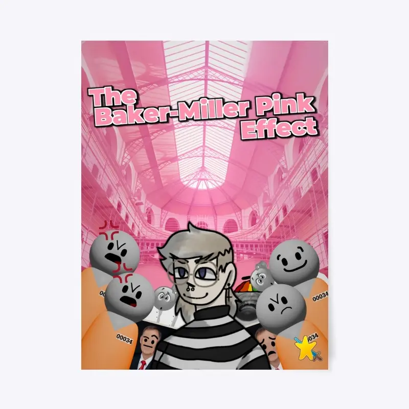 Baker Miller Pink Poster